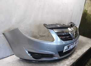^ ZDERZAK PRZÓD PRZEDNI OPEL CORSA D Z163 SZARY 3