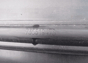 Fiat 500 lift 15- zderzak przedni przód 735619476 nowy oryginał 5