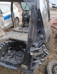 Ćwiartka błotnik poszycie prawy tył renault scenic iii 2
