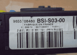 Moduł skrzynka bezpieczników BSI PEUGEOT 407 SW 9655708480 2
