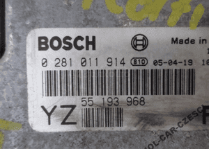 KOMPUTER SILNIKA OPEL VECTRA C 1.9 CDTI Z19DT RDM 2
