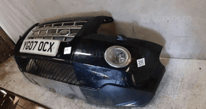 Zderzak przód przedni do land rover freelander czarny pdc czujniki spryskiwacze lamp xenon halogeny 3