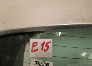 Klapa tył tylna  bagażnika ford fiesta vii MK.7 srebrny 2