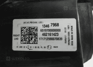 Opel crossland x lampa przednia prawa prawy przód 10