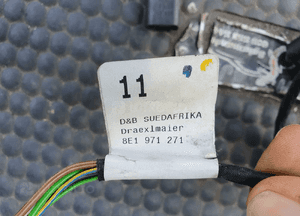 Instalacja 8E1971271 Wiazka Silniczek Wycieraczki Klema Podgrzewane Spryskiwacze Audi A4 B6 B7 Europa 8