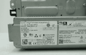 Ekran wyświetlacz radio bluetooth vw golf viii 5H0 5