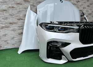 Maska błotniki zderzak lampy laser pas chłodnice bmw X7 G07 A300 2