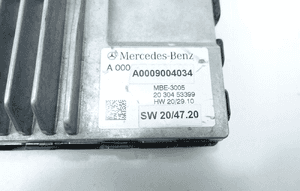 Moduł sterownik baterii mercedes eqs A0009004034 4