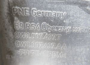 ZDERZAK PRZEDNI PRZÓD AUDI RS4 B9 8W0807437T 2017 24