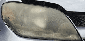 Mitsubishi Outlander I 1 lampa przód przednia prawa lewa 2