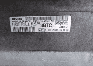 Ford Fusion  Fiesta 1.4 16V sterownik komputer silnika 4S61 12A650 NC 2