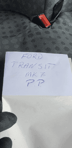 Fotel pasażera prawy przód dwójka Ford Transit MK7 8