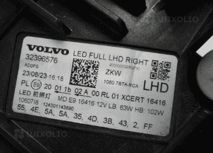 Volvo XC60 ii lift idealna full led lampa przednia prawa 8
