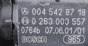 Czujnik parkowania przód pdc mercedes ml W164 0045428718 0263003557 2005-08 7