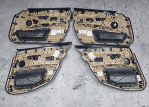 BOCZKI na drzwi Alcantara Komplet BMW 5 F10 F11 EU 11