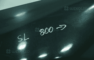 Błotnik lewy kolor 197 mercedes sl R230 02 6