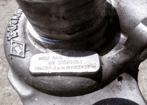 Turbosprężarka opel insignia 2.0 cdti 555810063 5