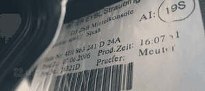 Tunel środkowy podłokietnik skóra skórzany telefon Audi A8 D3 4E0863241D 4E1035747 9