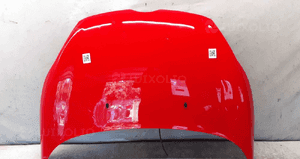 Maska pokrywa silnika do ford fiesta 7 vii czerwony 1
