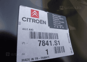 Citroen C5 błotnik prawy nowy oryginał 7841.S1 2