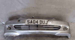 Zderzak przód przedni do mercedes c klasa W203 lift fl pdc  halogeny 744 srebrny 1