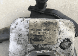 Chłodniczka chłodnica oleju Renault Scenic 2 II 1.5dci 8200267937F 3