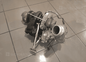 Mercedes W204 2.2CDI turbosprężarka turbina biturbo kompletna zdrowa oryg 2