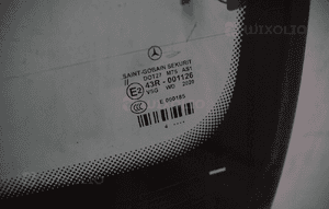 Szyba czołowa podgrzewana 04 mercedes sl R230 5