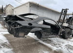Mercedes CL 216  karoseria 4 matic ćwiartka błotnik tył pas słupek dach podluznica 7