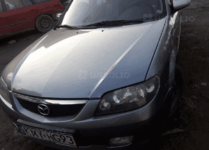 Mazda 323 323f BJ 01-03 Lift  Maska lampa zderzak pas atrapa 22V 3
