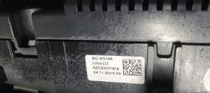Panel nawiewu klimatyzacji klimatronic Mercedes GL X166 W166 A1669006209 11
