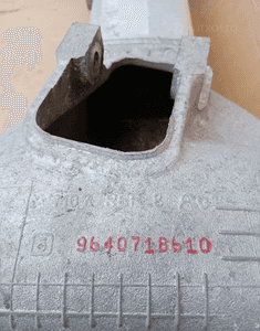 Wozek sanki belka tyl peugeot 407 oś 4