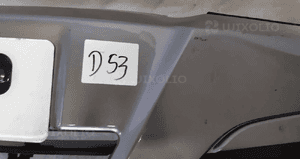 Zderzak przód przedni do opel astra h 3 iii Z163 szary 2
