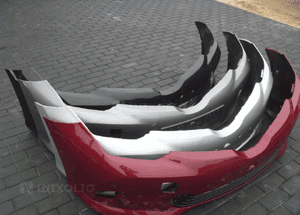 Toyota auris ii lift zderzak przedni oryginał pdc 3