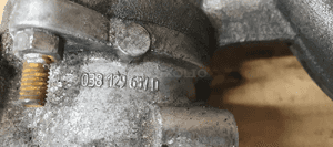 Kolektor ssący zawór EGR VW Passat B6 1.9 TDI 038129637D 03G129713C 6