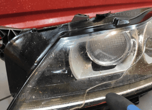 Jaguar xf ii X260 3.0D lampa xenon lewy przód lewa przednia oryginał uk 2