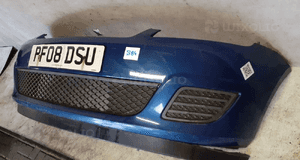 Zderzak przód przedni do ford fiesta MK6 vi lift fl kod kolor C6 niebieski 3