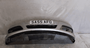 Zderzak przód przedni do opel astra h 3 iii Z157 srebrny halogeny 1