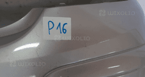 Zderzak tył tylny do opel corsa d Z176 Z157 srebrny 3 d 2