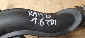 Przewód rura intercoolera Skoda Rapid 1.6 TDI 6R0145770A 12