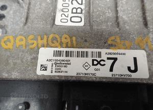 Sterownik silnika nissan qashqai A2C1934380401 3