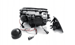 Lampy reflektory do bmw E46 od 1998 do 2001 sedan / touring  ringi led 4