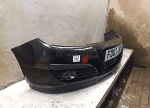 Zderzak przód przedni opel astra h 3 iii Z20R czarny halogeny 3