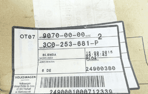 Końcówka końcówki wydechu vw passat cc 3C0253681P 2