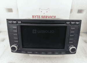 VOLKSWAGEN TOUAREG I RADIO NAWIGACJA 7L6035191H Nie działa Ekran 1
