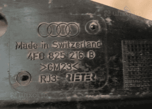 Osłona płyta podwozia prawy tył tylna prawa Audi A6 C6 4F0825216B 5
