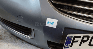 Zderzak przód przedni do opel insignia a 1 i Z179 szary halogeny 2