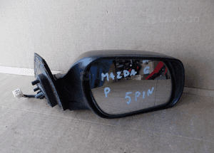 Lusterko elektryczne prawe mazda 6 5 pin czarne 3