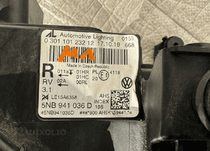 Vw tiguan ii 2 5NB full led lampa prawa 15-20 4