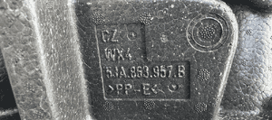 Wkład koła zapasowego styropian klucz kompresor Skoda Rapid 5JA863957B 6